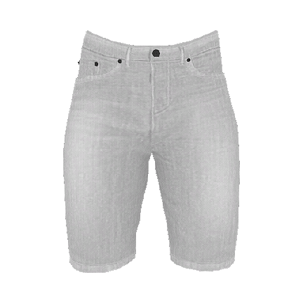 Self Customise, Female Jean Shorts, Long preview