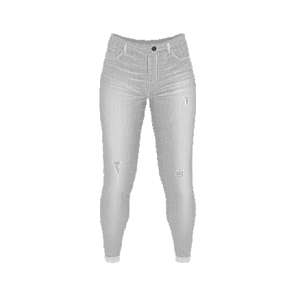 Self Customise, Female Jeans Turnups preview