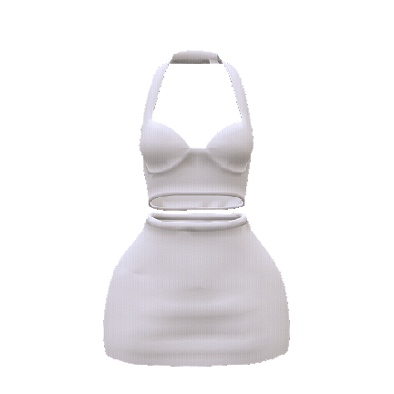 Self Customise, Female Halter Neck Corset Set preview