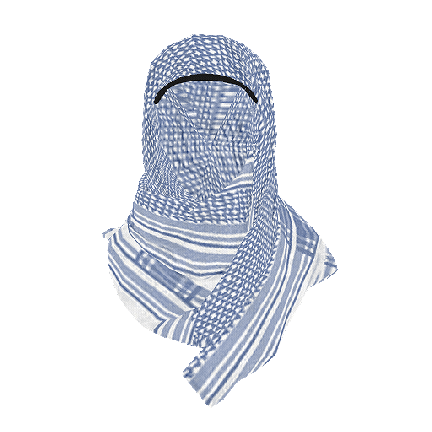 Self Customise, Male Shemagh w/Hat Brim preview